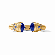 Cannes Cuff Iridescent Sapphire Blue - Becket Hitch
