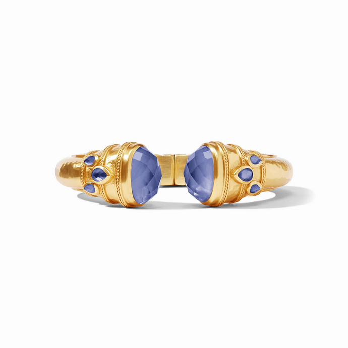 Cannes Cuff Iridescent Tanzanite Blue - Becket Hitch