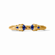 Cannes Demi Cuff Iridescent Sapphire Blue - Becket Hitch