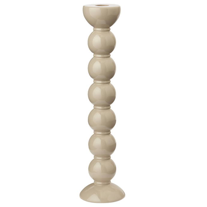 Cappuccino Bobbin Candle Stick Extra Large-Becket Hitch