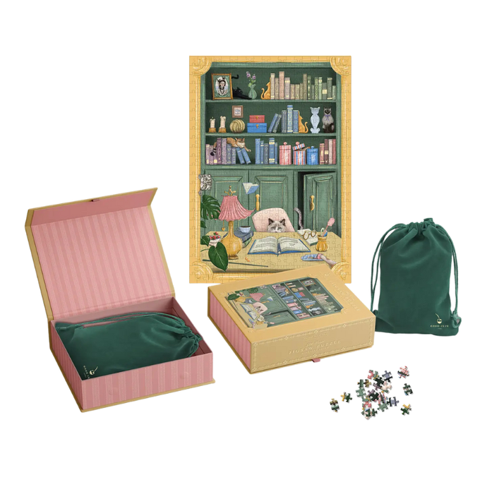 Cat Library Puzzle - Becket Hitch