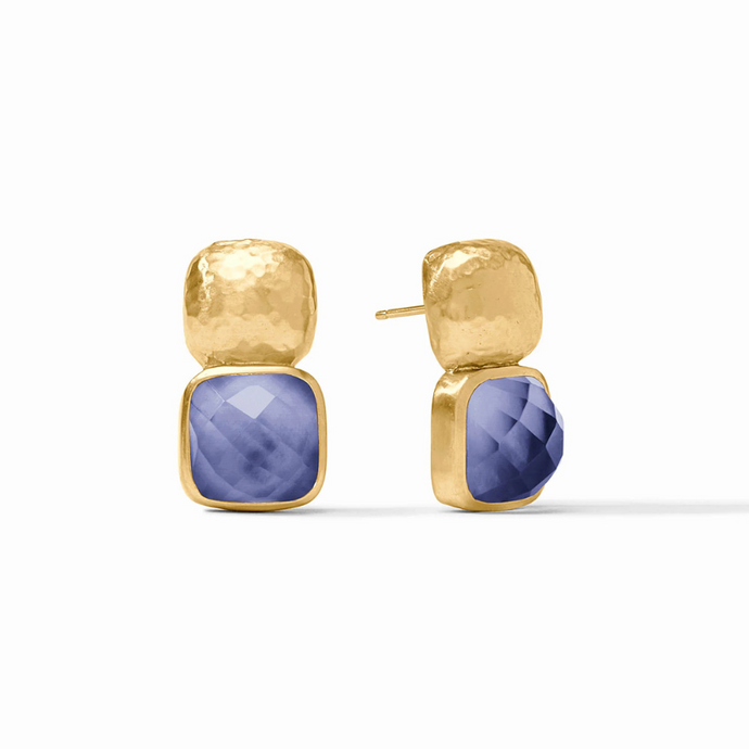 Catalina Earring Iridescent Tanzanite Blue - Becket Hitch