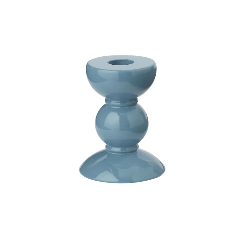 Chambray Bobbin Candle Stick Small-Becket Hitch