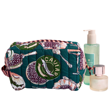 Load image into Gallery viewer, Champagne &amp; Caviar Quilted Pouch - Becket Hitch
