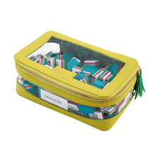 Load image into Gallery viewer, Chartreuse Tile Storage Bag - Becket Hitch
