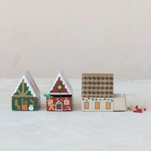Load image into Gallery viewer, Cheerful House Matchboxes - Becket Hitch
