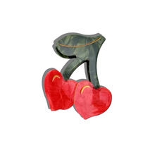 Load image into Gallery viewer, Cherry Hearts Hair Claw - Becket Hitch
