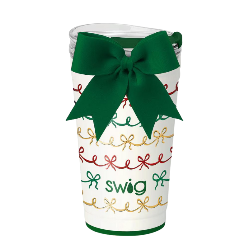 Christmas Bows Party Cup - Becket Hitch