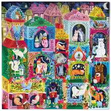 Load image into Gallery viewer, Christmas Cats Puzzle - Becket Hitch
