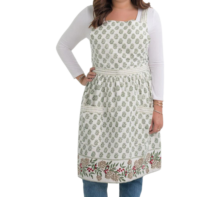 Christmas Garland Apron-becket Hitch