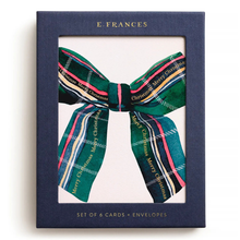 Load image into Gallery viewer, Christmas Plaid Bow Boxed - Becket Hitch
