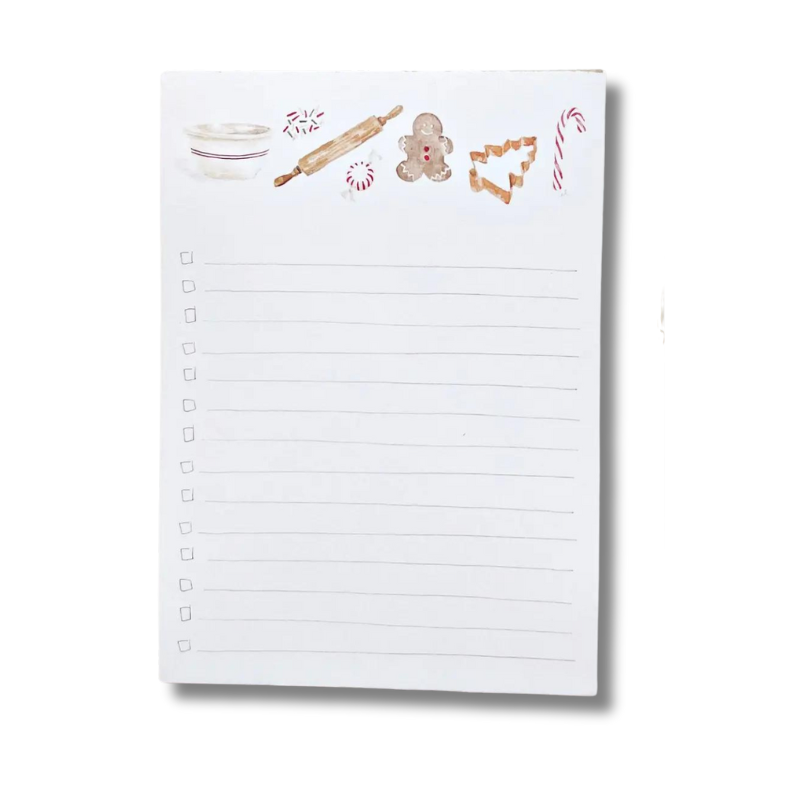 Christmas Sweets Checklist Notepad-Becket Hitch