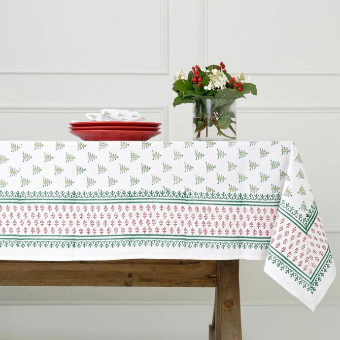 Christmas Tree Tablecloth-Becket Hitch