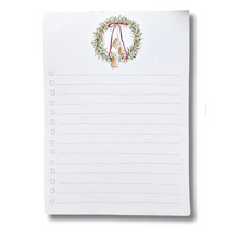 Load image into Gallery viewer, Christmas Wreath Checklist Notepad-Becket Hitch
