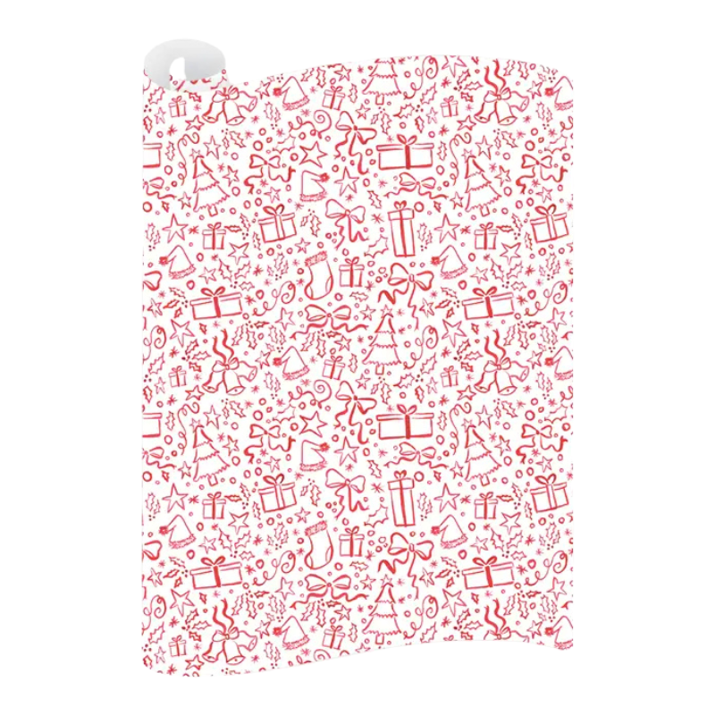 Christmas in Red Wrapping Paper - Becket Hitch