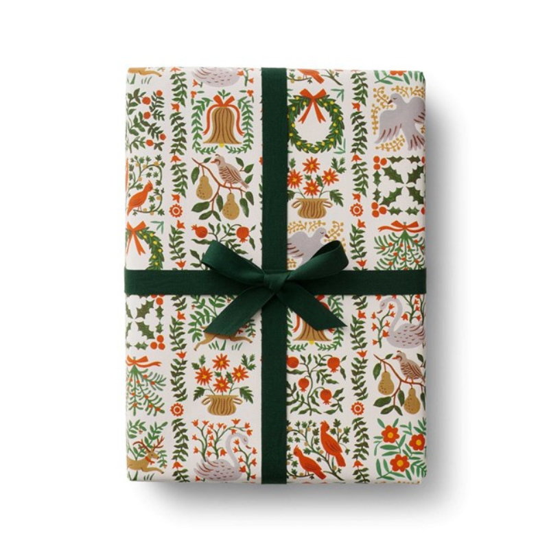 Christmastide Continuous Wrapping Roll - Becket Hitch