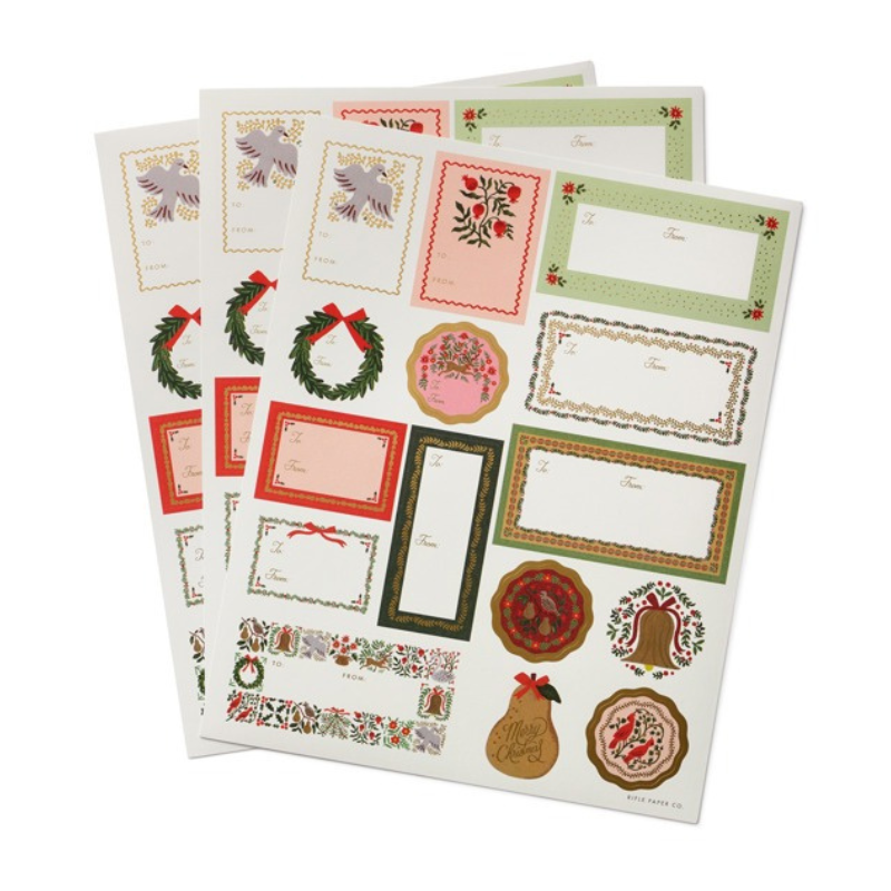 Christmastide Stickers & Labels - Becket Hitch
