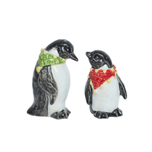 Load image into Gallery viewer, Clever Creatures Penguin Salt &amp; Pepper Shakers Set - Becket Hitch
