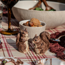 Load image into Gallery viewer, Clever Creatures Squirrel Salt and Pepper Set-Becket Hitch
