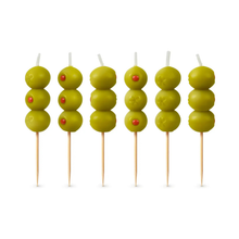 Load image into Gallery viewer, Cocktail Party Olive Candles - Becket Hitch
