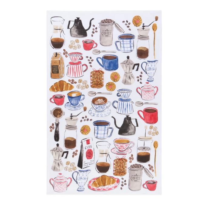 Coffee Break Dishtowel - Becket Hitch