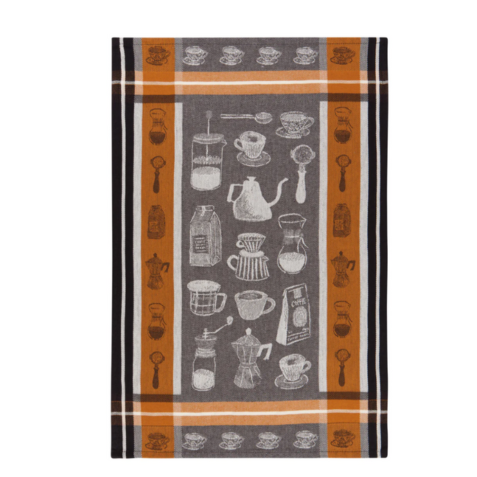 Coffee Break Jacquard Tea Towel - Becket Hitch