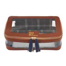 Load image into Gallery viewer, Cognac Tile Storage Bag - Becket Hitch 
