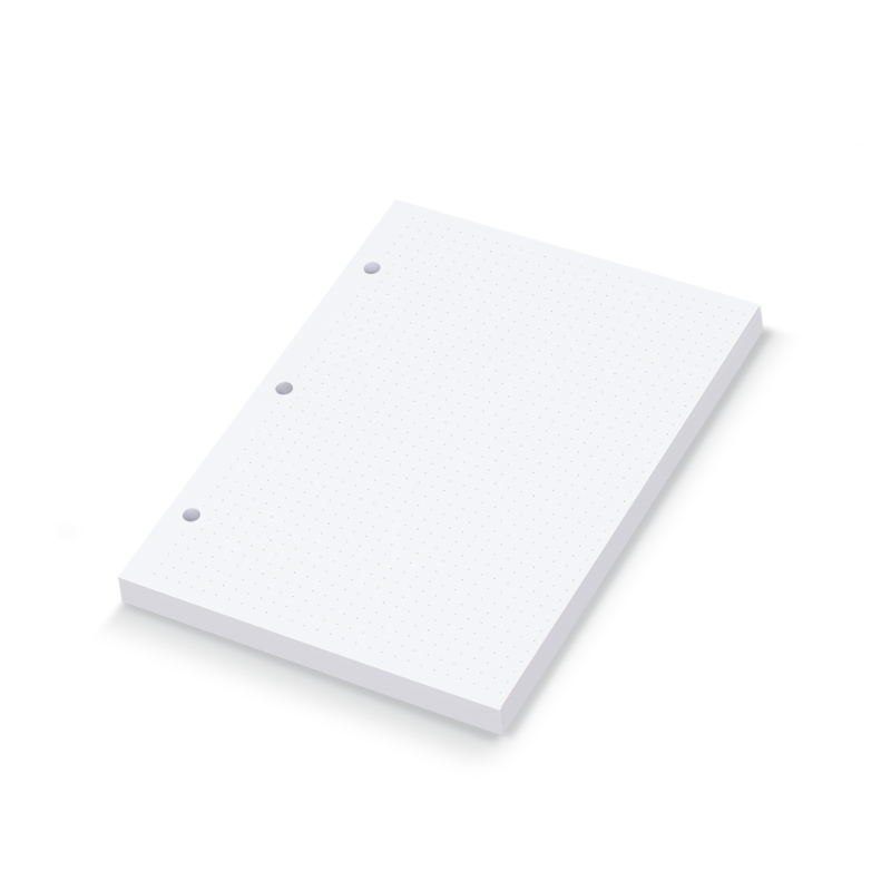 Compact Binder Inserts Dot Grid – Becket Hitch