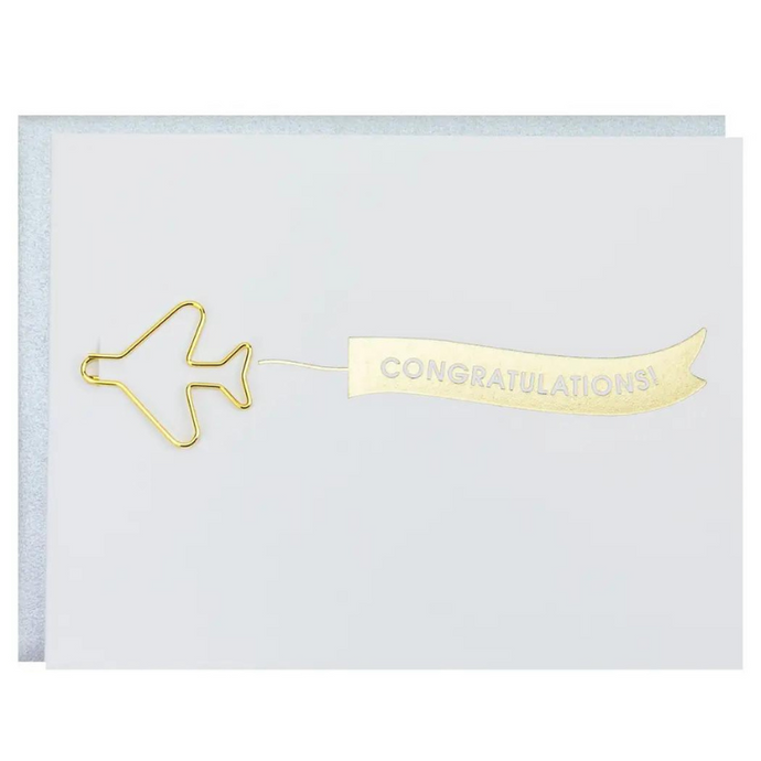 Congratulations Paper Clip Card - Becket Hitch