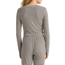 Load image into Gallery viewer, Constance Stripe Long Sleeve Top-Becket Hitch
