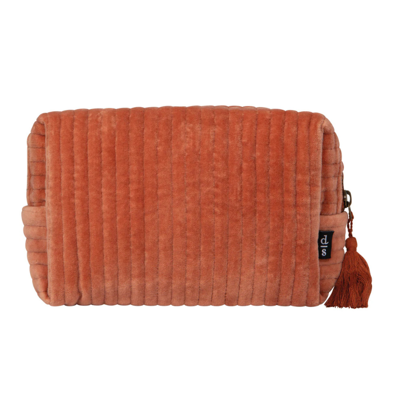 Copper Quilted Cosmetic Bag - Becket Hitch