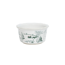 Load image into Gallery viewer, Country Estate Evergreen Winter Frolic Ramekin - Becket Hitch 
