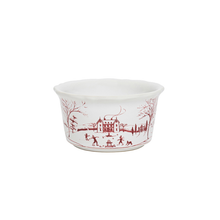 Load image into Gallery viewer, Country Estate Ruby Winter Frolic Ramekin - Becket Hitch
