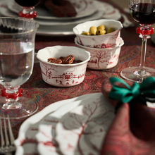 Load image into Gallery viewer, Country Estate Ruby Winter Frolic Ramekin - Becket Hitch
