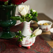 Load image into Gallery viewer, Country Estate Winter Frolic 6" Tulipiere Vase - Becket Hitch
