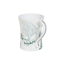 Load image into Gallery viewer, Country Estate Winter Frolic Evergreen Mug ­-Becket Hitch
