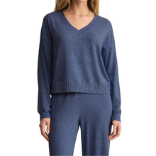 Load image into Gallery viewer, Courtney Long Sleeve Top True Navy - Becket Hitch
