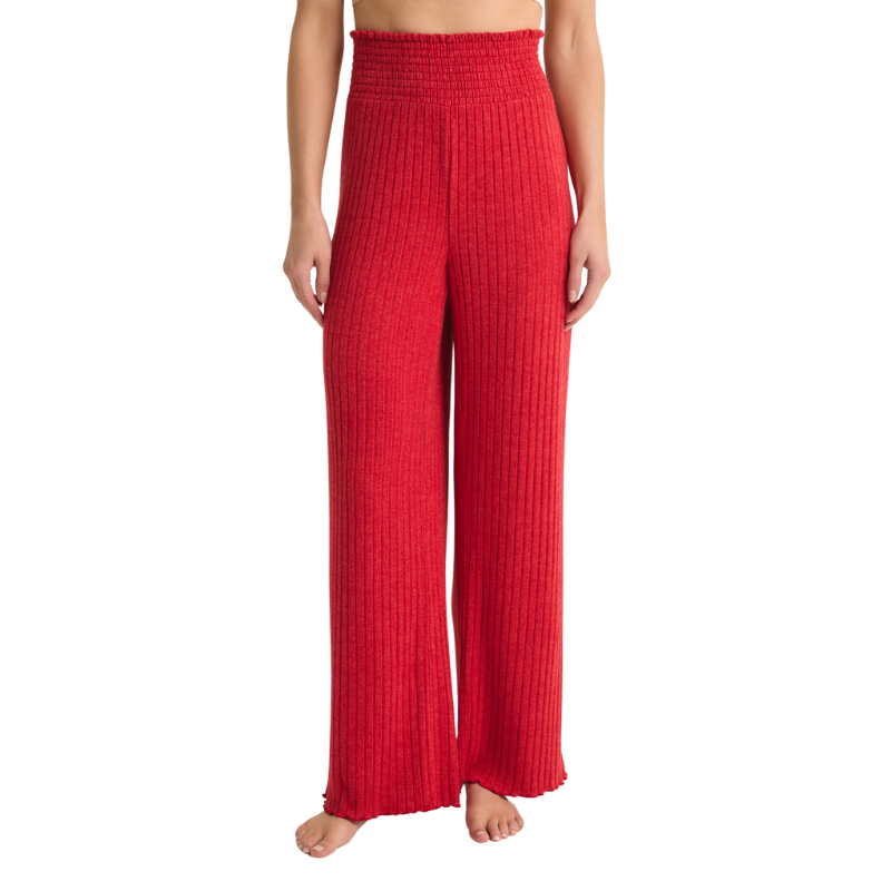 Dawn Smocked Rib Pant-Becket Hitch