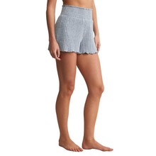 Load image into Gallery viewer, Dawn Smocked Rib Short  Light Denim -Becket Hitch
