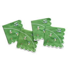 Load image into Gallery viewer, Day at the Golf Course Cocktail Napkin Set - Becket Hitch
