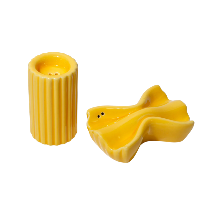 Dolce Vita Farfalle & Macaroni Salt & Pepper Set - Becket Hitch