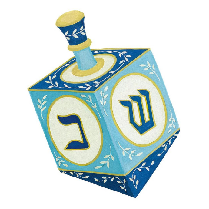 Dreidel Gift Tags-Becket Hitch