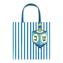 Load image into Gallery viewer, Dreidel &amp; Stripes Small Gift Bag-Becket Hitch
