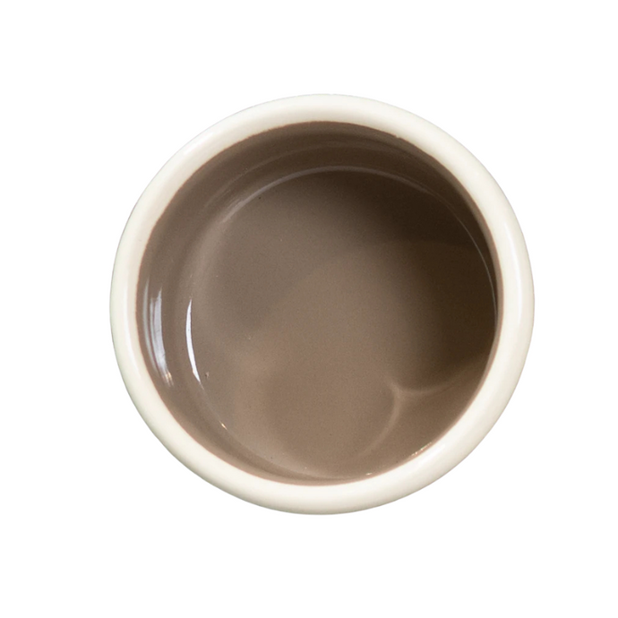 Driftwood Enameled Condiment Cup - Becket Hitch