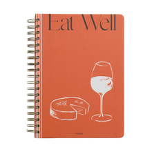 Load image into Gallery viewer, Eat Well Guided Recipe Journal - Becket Hitch
