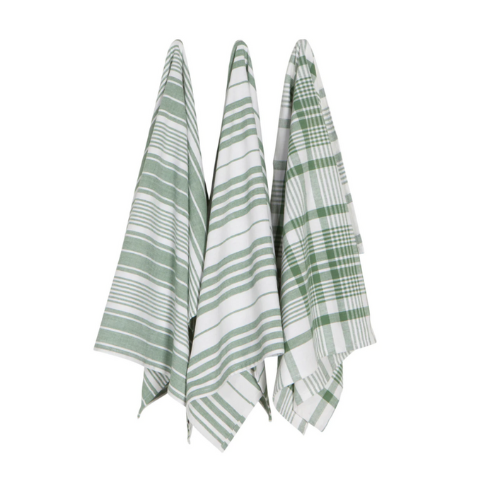 Elm Green Jumbo Tea Towel - becket Hitch