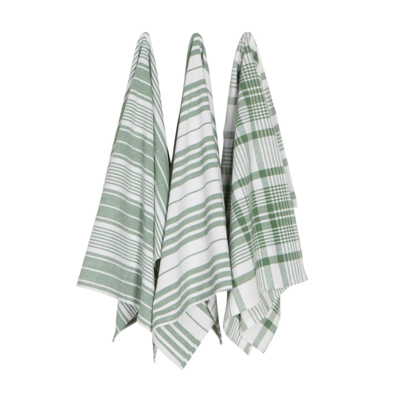 Elm Green Jumbo Tea Towel - becket Hitch