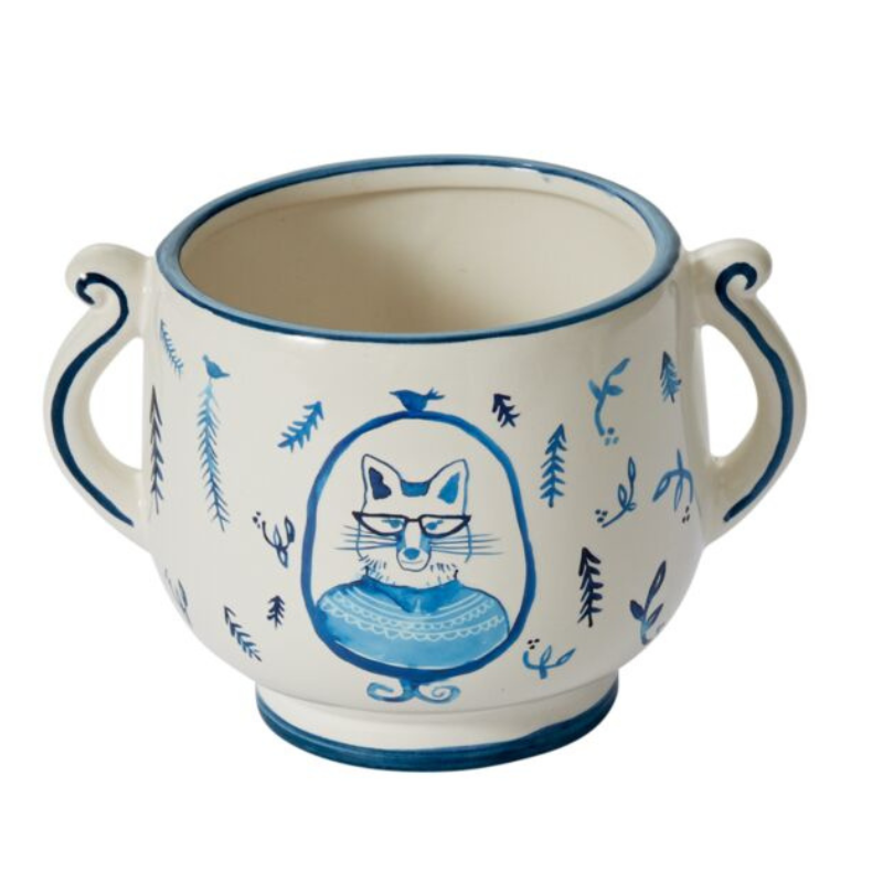 Eloise the Fox Portrait Pot-Becket Hitch