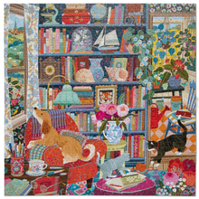Load image into Gallery viewer, English Cottage Library Puzzle - Becket Hitch
