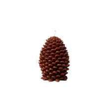 Load image into Gallery viewer, Espresso Jumbo Pine Cone Candle-Becket Hitch
